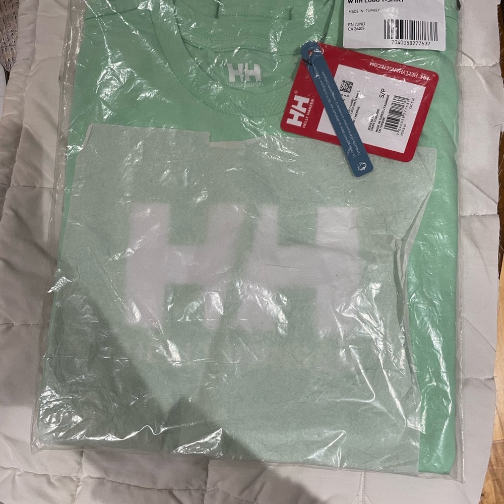 Mint Green Tee w/Logo (S)